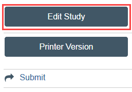 screenshot of the edit study button