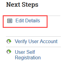 Edit Details button