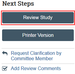 review study button