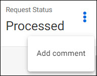 SAGE Modification More Actions menu