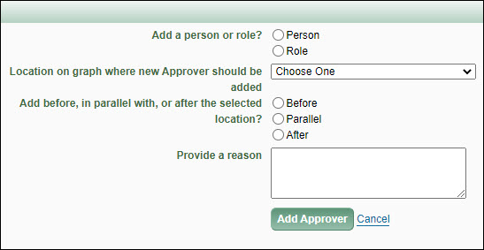 Add ad hoc reviewer dialog