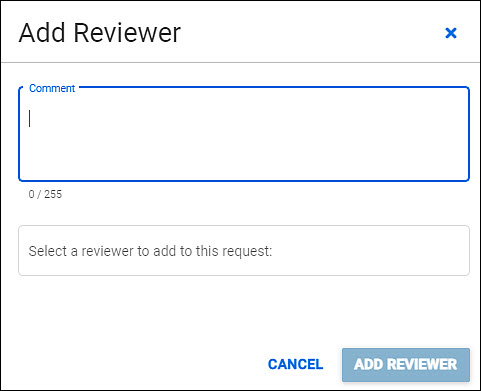 advance add ad hoc reviewer