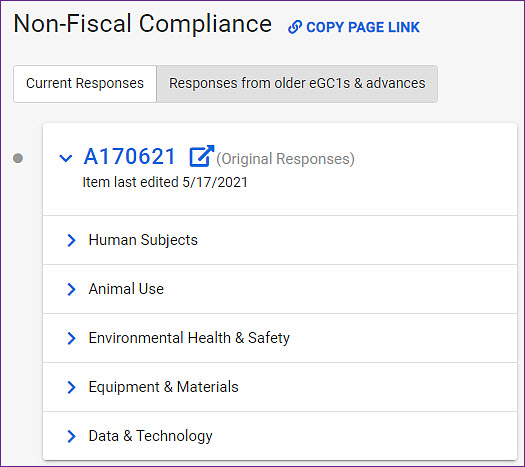 non-fiscal compliance e G C one responses