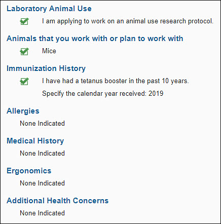 example of a complete application
