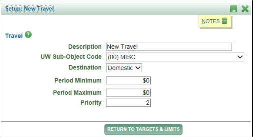 Targets and Limits auto-adjusting entries setup