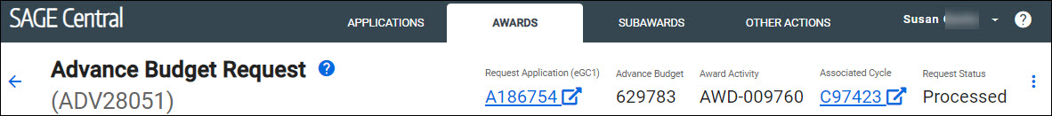 advance request header