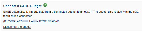 E G C one connected budget link