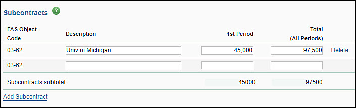 E G C one subcontracts section