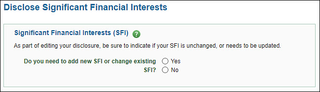 add new or edit s f i