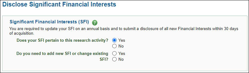 indicate S F I for non P H S sponsor