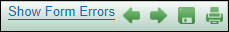 show form errors link