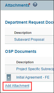 add a subaward attachment