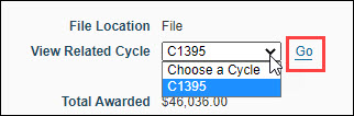 cycle select related to view