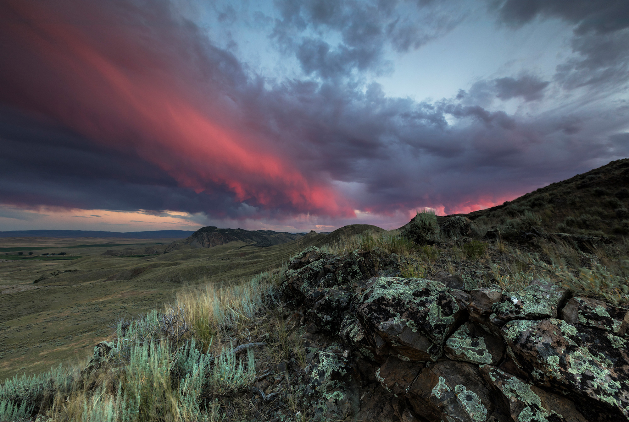 Erosion of top soil in Montana