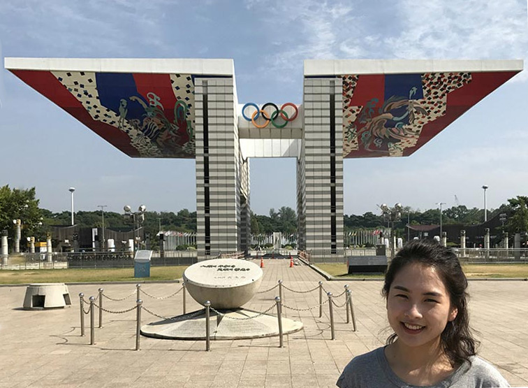 Kristy Kwon visiting Seoul, Korea